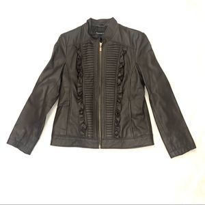 Pamela McCoy Leather Jacket